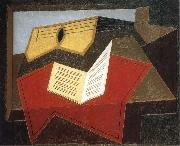 Juan Gris The guitar and Score oil painting artist